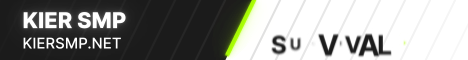 Kier SMP Minecraft server banner