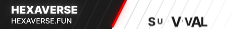 HexaVerse Minecraft server banner