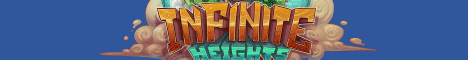 InfiniteHeights Minecraft server banner