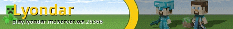 Lyondar Minecraft server banner