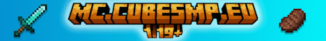 CubeSMP Minecraft server banner
