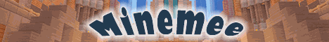 Minemee Minecraft server banner
