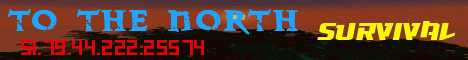 ToTheNorth Minecraft server banner