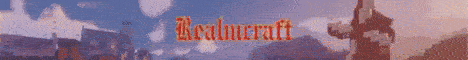 RealmCraft Minecraft server banner
