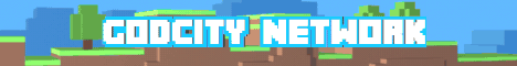 GodCity Minecraft server banner