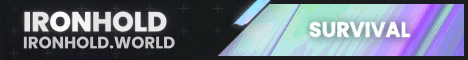 Ironhold Minecraft server banner