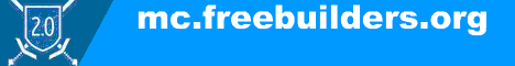 Freebuilders Minecraft server banner