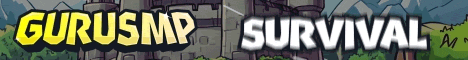 GuruSMP Minecraft server banner