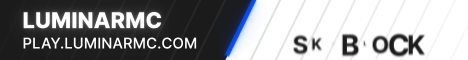 LuminarMC Minecraft server banner