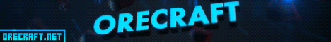 OreCraft Network Minecraft server banner