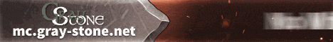 GrayStone Minecraft server banner