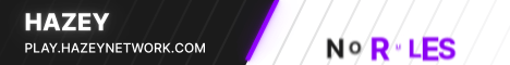 HaZey Anarchy Minecraft server banner