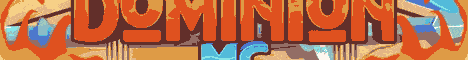 DominionMC Minecraft server banner