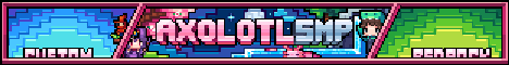 AxolotlSMP Minecraft server banner
