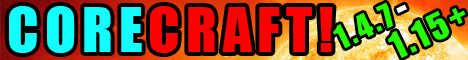 CoreCraft (online currently) banner