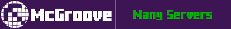 McGroove Unlimited Minecraft server banner