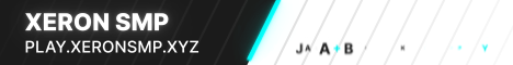 Xeron SMP Minecraft server banner