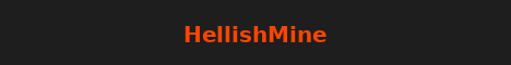 HellishMine Minecraft server banner