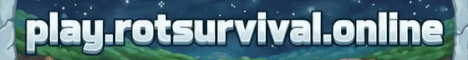 Rot Survival Minecraft server banner