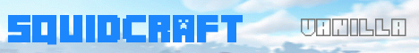 SquidCraft Minecraft server banner