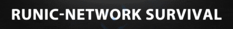Runic-Network Survival/Doctor Who Minecraft server banner