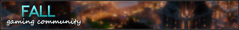 Fall Network | LV / ENG Minecraft server banner