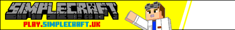 SimpleCraft Minecraft server banner