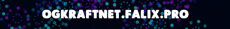 OgKraftNet Minecraft server banner