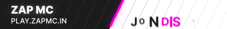 ZAP MC Minecraft server banner