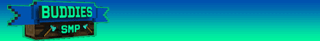 BuddiesSMP Minecraft server banner