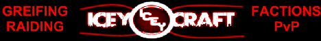 Iceycraft Minecraft server banner
