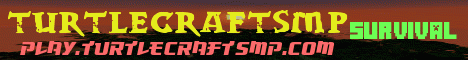 TurtleCraftNetwork Minecraft server banner