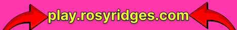 RosyRidges Minecraft server banner