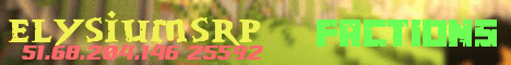 ElysiumSRP Minecraft server banner