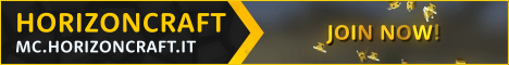 HorizonCraft Minecraft server banner