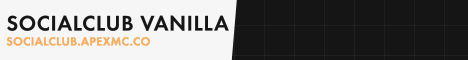SocialClub Vanilla Minecraft server banner