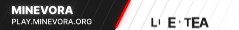 Minevora Minecraft server banner