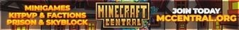 Minecraft Central banner