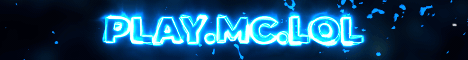 MC.LOL Minecraft server banner