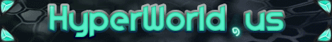 HyperWorld Minecraft server banner