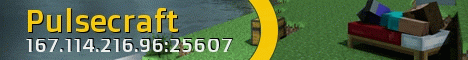 Pulscraft - Vanilla SMP Minecraft server banner