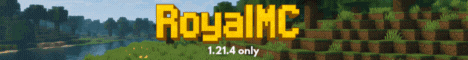 RoyalMC Minecraft server banner