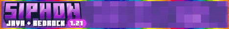 SiphonMC Minecraft server banner