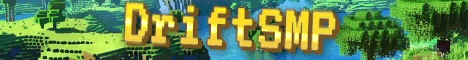 Drift SMP Minecraft server banner