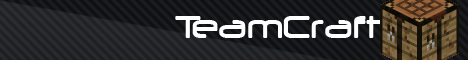 TeamCraft Minecraft server banner