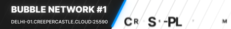 Bubble Network #2 Minecraft server banner