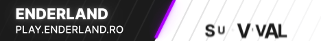 Enderland Minecraft server banner