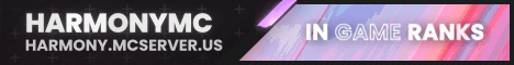 HarmonyMC Minecraft server banner