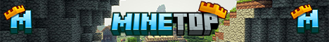 MineToP Minecraft server banner