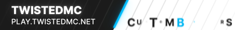 TwistedMC Minecraft server banner